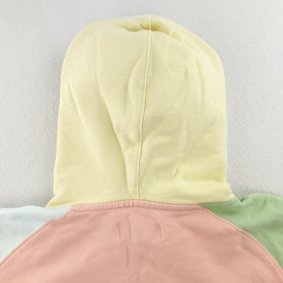 Teddy Fresh Hoodie Pastel Colorblock Pullover Embroidered Logo Medium - Picture 13 of 14